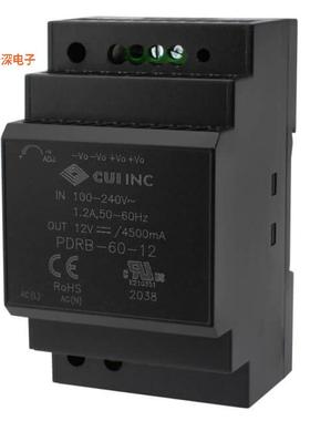 PDRB-60-12 |AC 和 DCAC/DC DIN RAIL SUPPLY 12V 54W