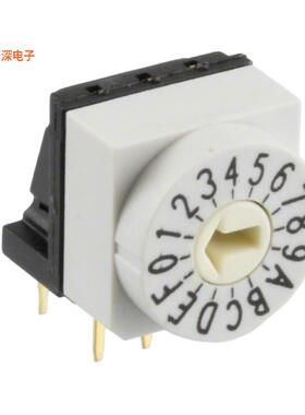 429427320916 |十六进制SWITCH ROTARY DIP HEX 0.15A 24V