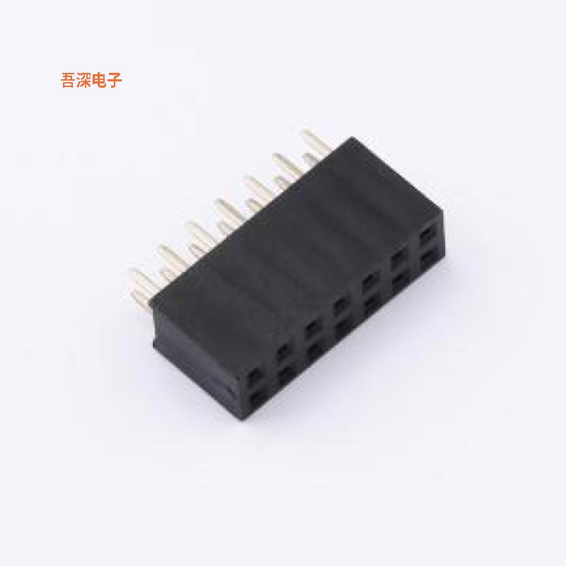 B254YP-ZS07P |原装插件,P=2.54mm排母