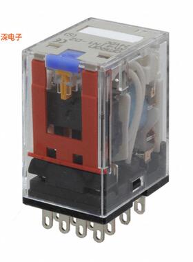 MY4IN1-D2 DC24 (S)|可插RELAY GEN PURPOSE 4PDT 3A 24