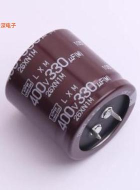 ELXM401VSN331MA35S |原装插件,D35xL35mm牛角型电解