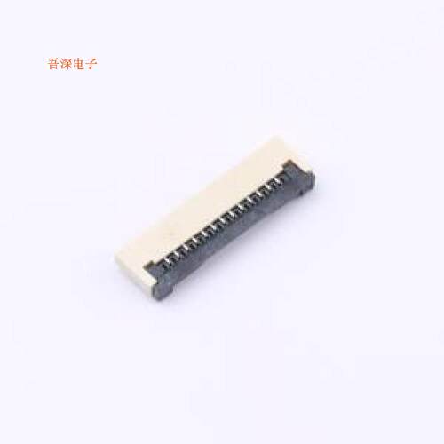 ZX-1.0FPC-2H-QFX13P |原装SMD,P=1mm,卧贴FFC/FPC