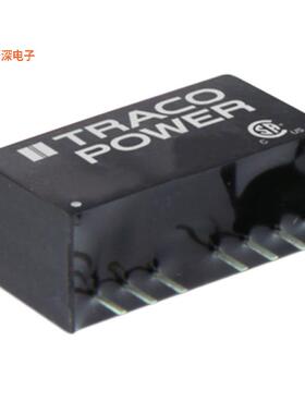 TMR 2423 |隔离模块DC DC CONVERTER +/-15V 2W