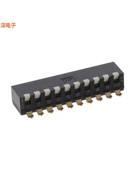SBP 8010 T |SPSTDUAL-IN-LINE SWITCH END-STACKABL