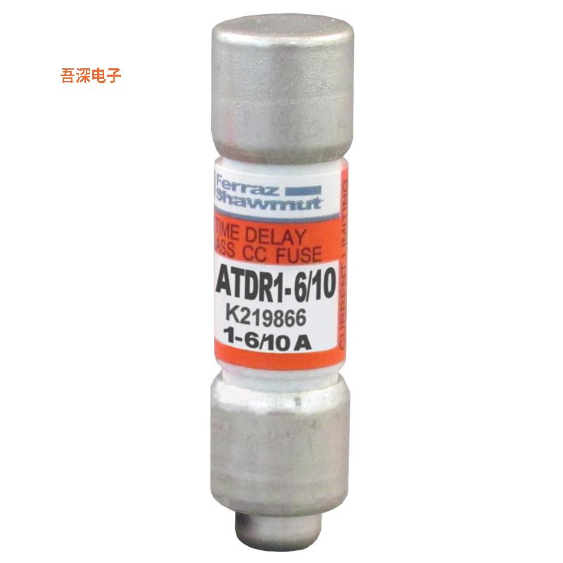 ATDR1-6/10 |需要支座CC TD FUSE 600V 1-6/10A ATDR