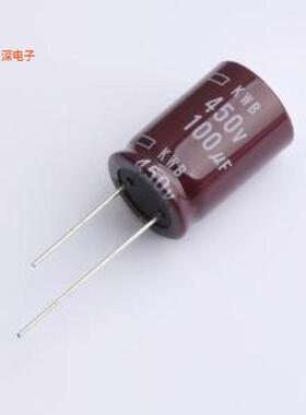 EKWB451ELL101MM25S |直插铝电解100uF ±20% 450V