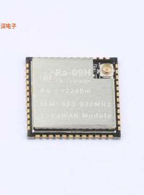 Ra-09H(IN865) |原装SMD,18x18mmLoRa模块