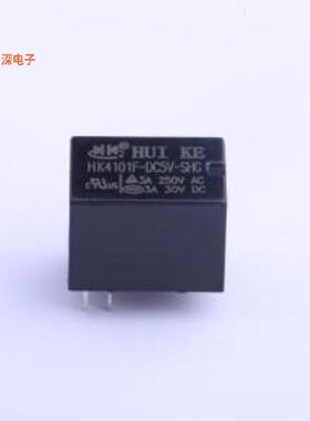 HK4101F-DC5V-SHG |原装插件,10.5x15.5mm功率继电器