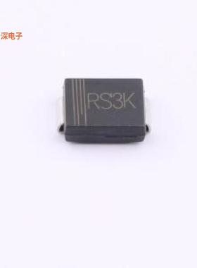 RS3K |原装SMCGDIODE STANDARD 800V 3A DO214AB