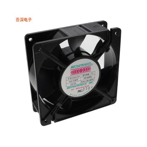 UX12AC23-BTHR-7 |原装全新FAN AXIAL 120X38MM 230VAC TERM