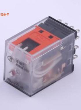 HF18FZ/A240-4Z232 |原装插件,21.5x28mm功率继电器