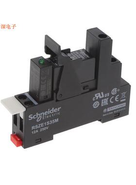 RSB1A120P7PV |底座安装RSB RLY SCKT1C/O 12A 230VAC VARI