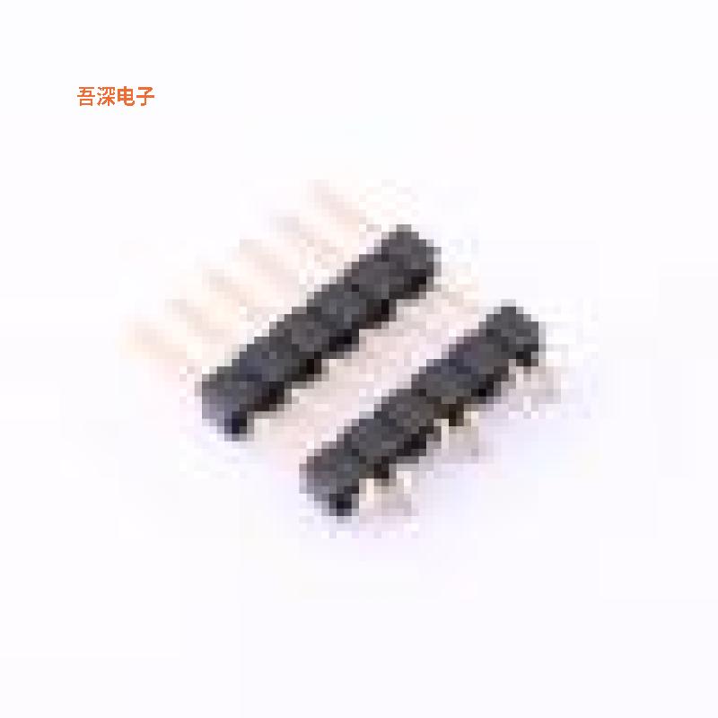 X6512WVS-06H-C60D48-E100R2 |排针(X6512)2.54单排双塑