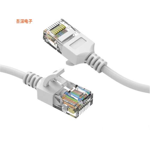 CM-100264WTBSTK |原装全新20Ft Cat6A UTP Slim Ethernet Net