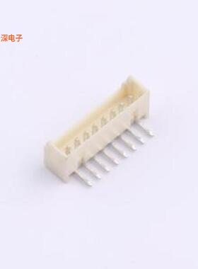 JS12T-S08MXW-00 |耐高温料线对板针座插件,P=1.25mm