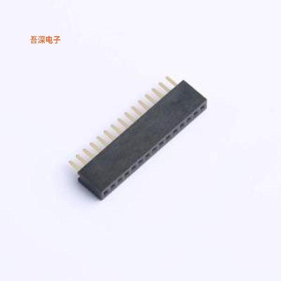 X1311FV-15-C43D24 |排母下针D2.4mm,U型,6T料,Au足1u