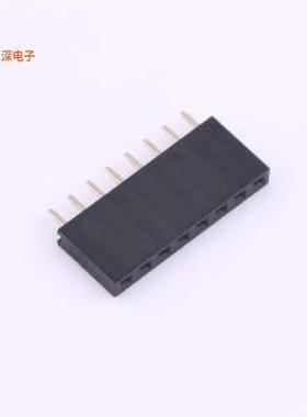 HC-PM254-8.5H-1x8PZ |原装插件,P=2.54mm排母