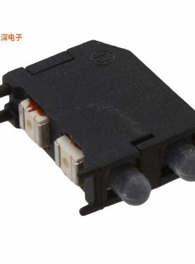 5922626313F |蓝色（x 2） CBI 3MM BI-LVL BLU SMD RA