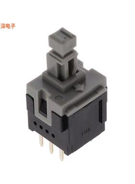 ESB-30B332 |通孔SWITCH PUSH DPDT 0.2A 14V