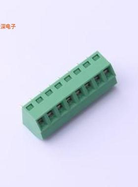 DB127S-3.81-8P-GN-S |原装P=3.81mm螺钉式接线