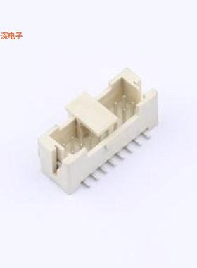 HDGC1502WVA-S-2x8P-2 |线对板针座MXH1.5-2x8P带扣立贴