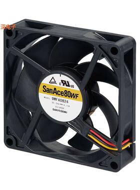 9WFA0824G6001 |24VDCFAN AXIAL 80X20MM 24VDC WIRE