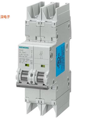 5SJ42258HG42 |DIN 轨道MCB 5SJ4 2P 480/277 25A 10K D-TR