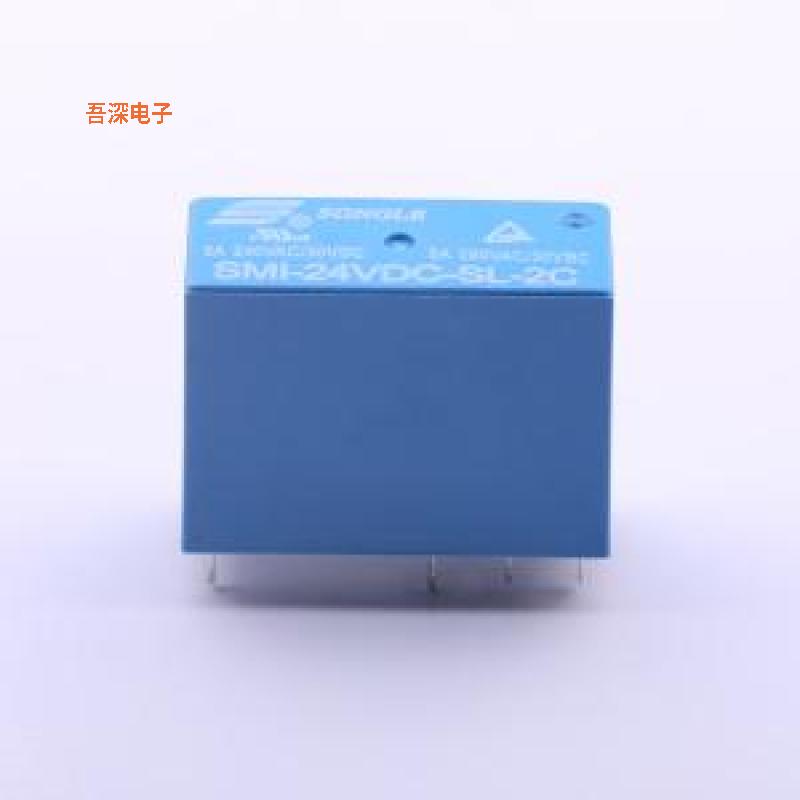 SMI-24VDC-SL-2C |功率继电器尺寸：28*12*20左右