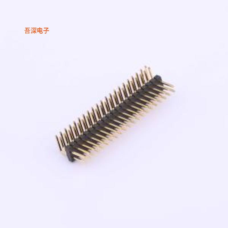 X1321WR-2x21J-C40D18 |原装弯插,P=1.27mm排针