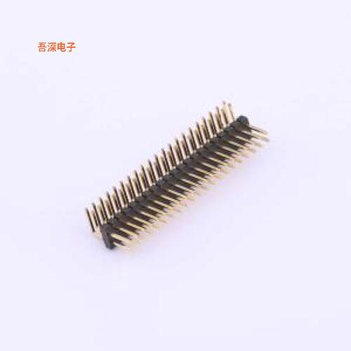 X1321WR-2x21J-C40D18 |原装弯插,P=1.27mm排针