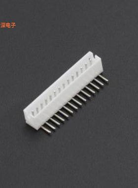 ZX-ZH1.5-14PWZ |线对板针座1x14P 间距:1.5mm 弯插 系列:ZH
