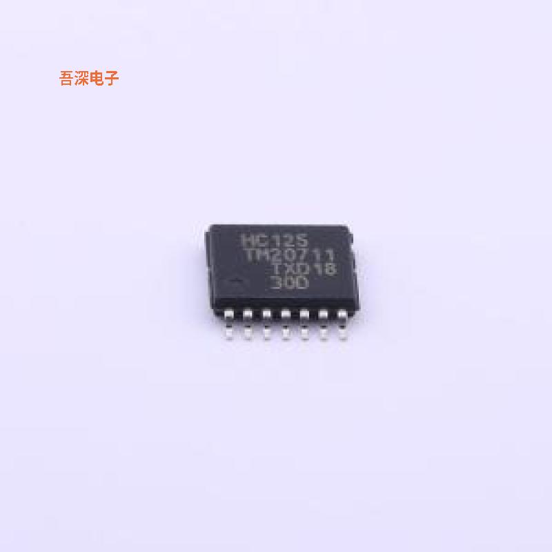 74HC125PW,118 |原装TSSOP-14IC BUFFER NON-INVERT 6V 14-TSSOP