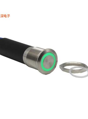 SS119LBSGW |前面板安装SWITCH PB SPST N.O. 24A 26.4VDC