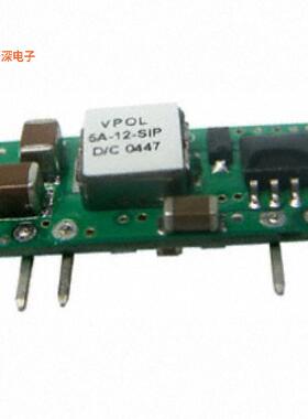 VPOL5A-12-SIP|原装全新DC DC CONVERTER 0.75-5V 25