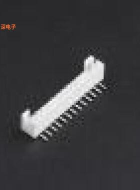 2.0mm-13P WZ|线对板针座白色 适应基板厚度1.2mm-1.6m