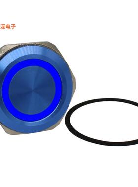 DH401NBUB12 |前面板安装SWITCH PB SPST-NO/NC 2A 125VAC