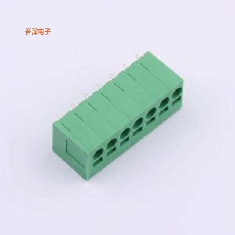 DB241V-5.0-7P-GN |原装插件,P=5mm弹簧式接线