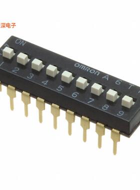 A6TN-0104 |SPSTSWITCH SLIDE DIP SPST 0.025A 24V