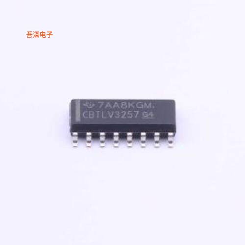 SN74CBTLV3257DR |原装SOIC-16模拟/多路复用