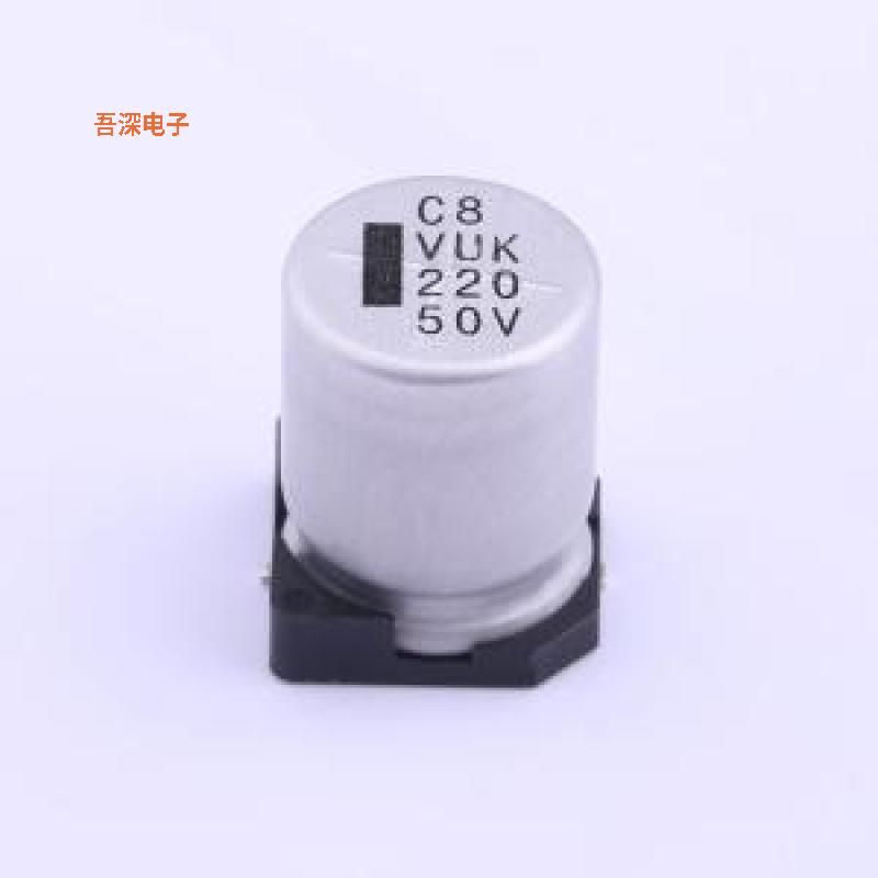 VUK221M1HTR-1316 |原装SMD,D12.5xL16mm贴片型铝电解