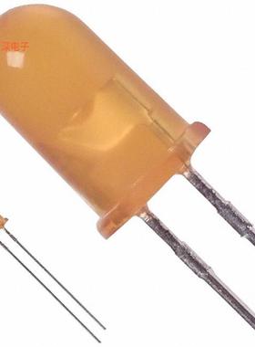 HLMP-3401-E0002 |黄色 YELLOW DIFFUSED T-1 3/4 T/H