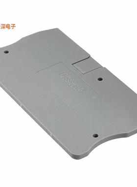 3030433 |原装全新CONN TERM BLK END PLATE GRAY