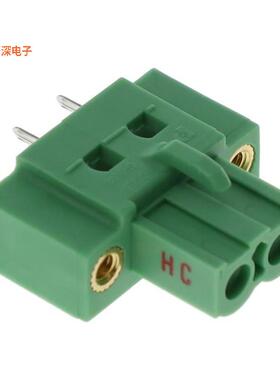 1943645 |接头，母型插口TERM BLOCK HDR 2POS 5.08MM