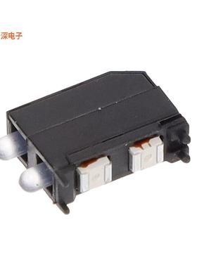 5922525313NF |橙色（x 2） CBI BI-LVL ORNG SMD RA