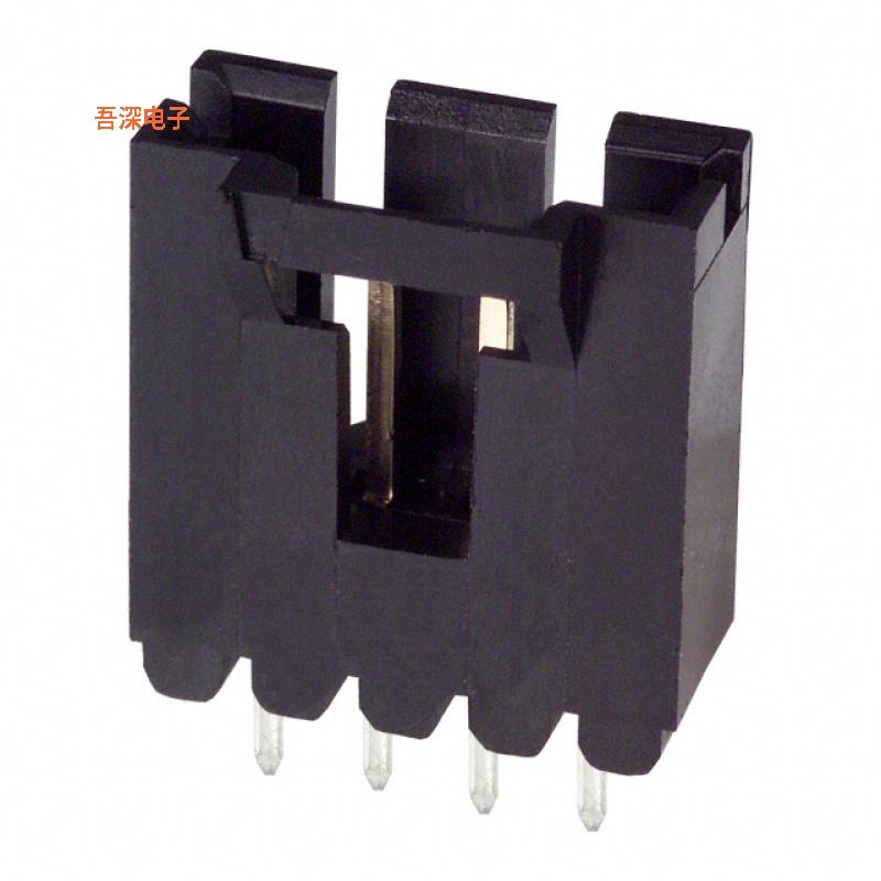 103638-3 |接头CONN HEADER VERT 4POS 2.54MM - 实物图