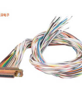 MDM-37PH003L |原装全新CABLE ASSY D-MIC-D 37P 457.2MM