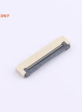 AFD01-S30FCC-00 |大焊片FFC/FPCSMD,P=0.5mm,卧贴