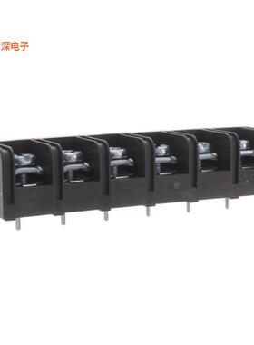 CB30220607 |隔板接线座CONN BARRIER STRIP 6CIRC 0.437