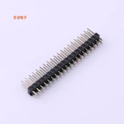 PZ2.54-2*20 |镀金环保UL认证排针插件,P=2.54mm