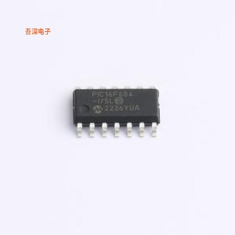 PIC16F684T-I/SL |原装SOIC-14IC MCU 8BIT 3.5KB FLASH 14SOIC